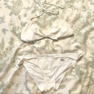 Gilly Hicks white bikini